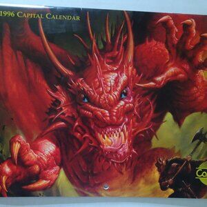 Calendar - 1996 Capital City Distribution Calendar - Opened - Unused